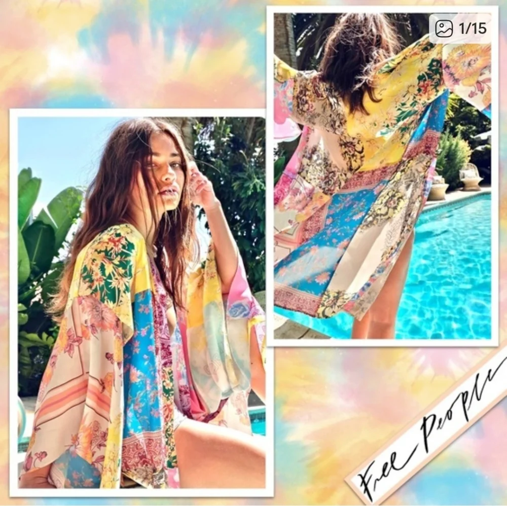 We The Free Patched With Love Robe - Picture 2 of 13